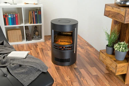 Cheminée électrique CARLO MILANO POÊLE ÉLECTRIQUE 2000 W MOJAVE AVEC EFFET FLAMME 3D